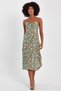 DECOLTED SLIT DRESS WITH BACK GIPE (B23-0084) - 3
