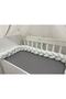 Knitted Protection 220 Cm 3-Piece Knitted Crib Protector - 3