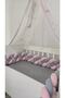 Knitted Protection 280 Cm 4-Piece Knitted Crib Protector - 4