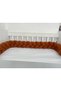 460 Cm 3-piece Knitted Crib Protection Set - 3
