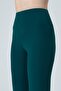 Push Up High Waist Lifting Leggings Dark Green - 6