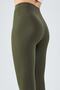 Push Up High Waist Lift Leggings Khaki