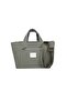 Hishi Tote Bag Mint Canvas Bag Tan Shoulder Strap Shipped