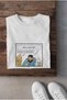 What a Week Huh Captain It's Wednesday Printed White Oversize T-Shirt Unisex 100% Cotton