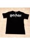 HARRY POTTER Printed Unisex Black Short Sleeve Children's T-Shirt