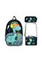 -Umit Bag Dinosaur School Bag Nutrition and Pencil Bag Set