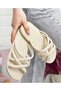 Octopus Model Straw Look Non-Slip Sole Beach Sea Pool Daily Women's Slippers - 2