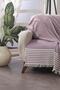Olimpos Mürdüm Sofa Cover 180 X 200 cm Sofa Bed Divan Armchair Cover Cotton Tufted - 2