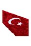 Plush Turkish Flag Torpedo Carpet - 2