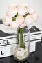 Artificial 10 Flower Mini Erengül Bunch 22 cm Powder