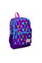 Kids Purple Pink Cactus Patterned 2-Piece School Bag Set GOSET0223108 - 2