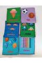 12 Visual Numbers Rustling Cloth Cards First Book Series Educational Baby Book - 3