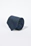 Men's Navy Blue Patterned Tie