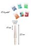 فرشاة واجهة 10 قطع 0.4 ملم لون أبيض - 2