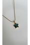vintage star charm steel necklace - 2