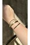 vintage steel handcuff bracelet - 4