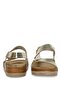 EWO 3FX Gold Women's Thick Sole Sandals - 5
