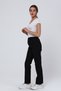 Women's Doctor Nurse Chef Served Alpaca Fabric Trousers Black - 4