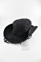 Men's Safari Hat, Black Safari Hat, Black Cowboy Hat, Large Size Hat, Summer Hat, - 3