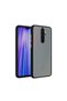 Oppo A5/A9 2020 Case Matte Anti-Fingerprint Camera Protected Hard Silicone with Colored Buttons