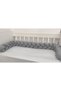 Knitted Protection 200 Cm 3-Piece Knitted Crib Protector - 2