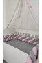 Knitted Protection 440 Cm 4-Piece Knitted Crib Protector - 4
