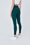 Push Up High Waist Lifting Leggings Dark Green - 5