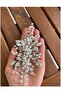 CRYSTAL BRIDAL CROWN, CRYSTAL SIDE MODEL BRIDE HAIR ACCESSORY, BRIDE CROWN, BRIDE BUCKLE, HAIR ACCESSORY - 2