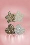 Girl child baby clip heart star object gold