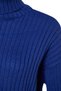 Cobalt blue Crop Super Wide Fit Soft Textured Pleated Skirted Knitwear Top and Bottom Set Twoaw24Au00019 - 7