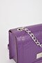 Women's Faux Leather Crossbody Bag - 5