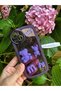 Colorful Transparent Case with Teddy Bear Figure Compatible with iPhone 13 - 2