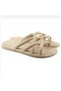 Octopus Model Straw Look Non-Slip Sole Beach Sea Pool Daily Women's Slippers - 3