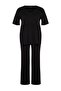 Black V-neck Knitted Pajama Set TBBSS22PT0566 - 6
