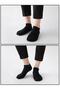 8 Pairs Economic Package Booties Socks Black-white-gray Mixed Color - 2