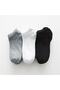 8 Pairs Economic Package Booties Socks Black-white-gray Mixed Color - 5