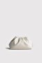 Cream Women's Satin Clutch Evening Dress Bag