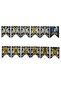 Wednesday Addams Happy Birthday Banner Text, Wednesday Party Decorations 2meter - 3