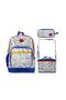 -Umit Bag Paintable Girl's and Boy's School Bag Lunch and Pencil Bag Set