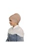 Swimsuit and Hijab Swimsuit Top Compatible Hijab Back Tie Bone Tan Color - 3