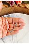 Waterway Bridal Necklace Earring Set with Stones Evening Dress Set Choker - 2