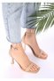 Women's Riva Skin Skin Single Strap Heeled Shoes - 3