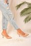 Women's Lazzita Skin Heeled Stiletto Shoes - 6