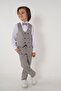 PLANET Boy's Suit with Vest - 3