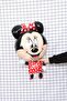 Mini Mouse Balloon Set with Black Number Balloons Minnie Mouse Balloon Set - 4