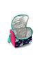 Kids Neon Coral Navy Blue Swan Patterned 3-Piece School Bag Set GOSET0123402 - 3