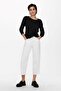 Women's Round Collar Knitted Sweater 15113356 Black - 2