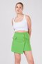 Women's Pocket Detailed Skirt Green - 2