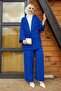 Lika Oversize Suit with Jacket - Cobalt Blue
