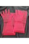 Bella Evening Dress Bridal Party Gloves Long Red - 6